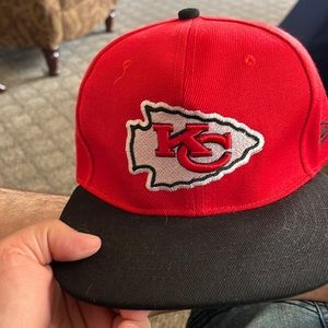 Kansas City Chiefs New Era SnapBack hat.